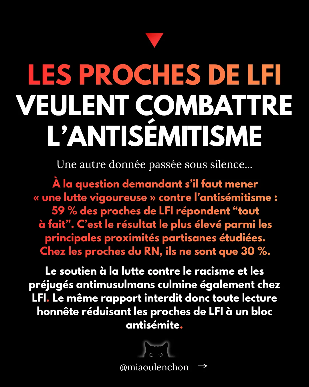 Non, la CNCDH ne dit pas que LFI est antisémite ! — diapositive 12