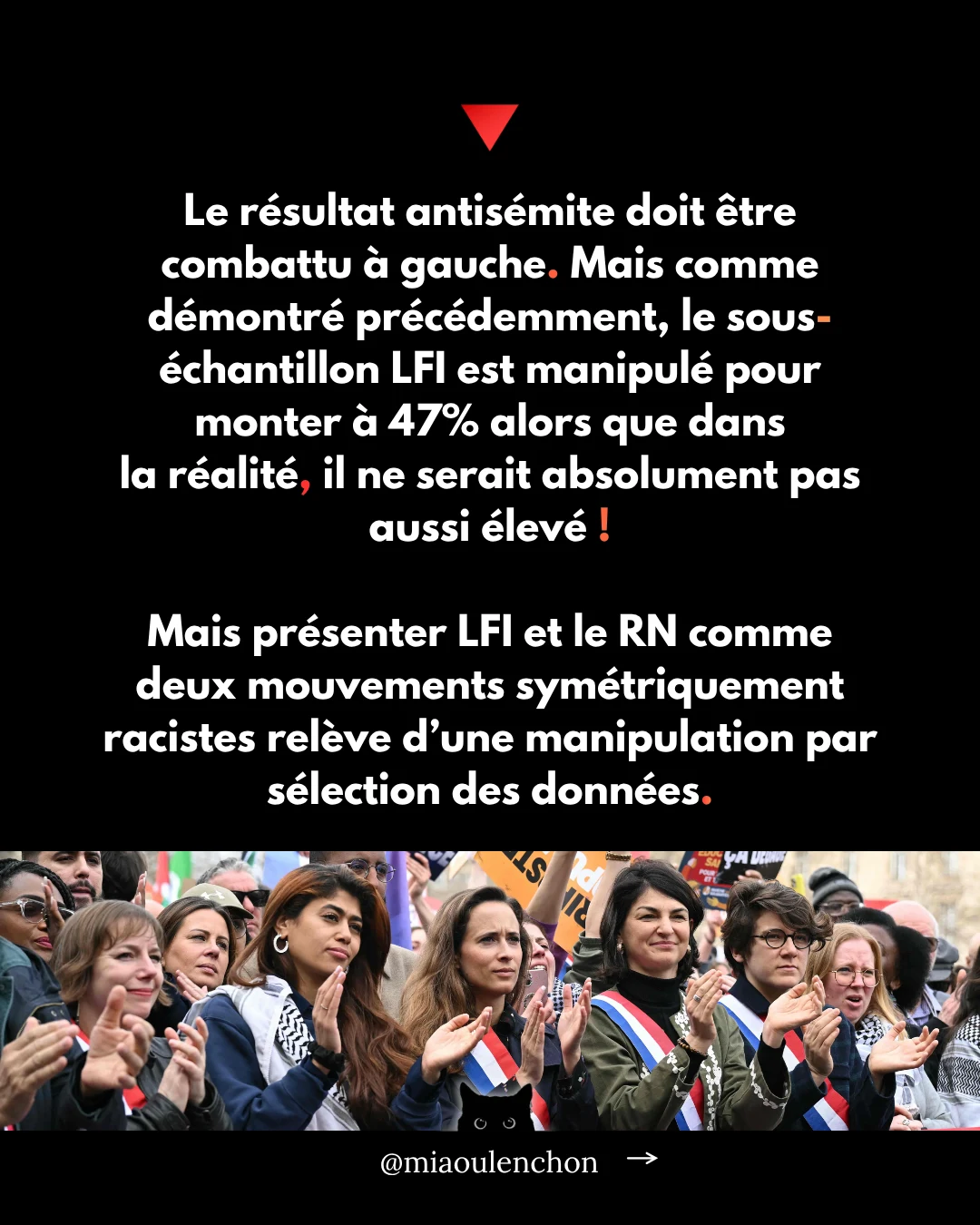 Non, la CNCDH ne dit pas que LFI est antisémite ! — diapositive 14