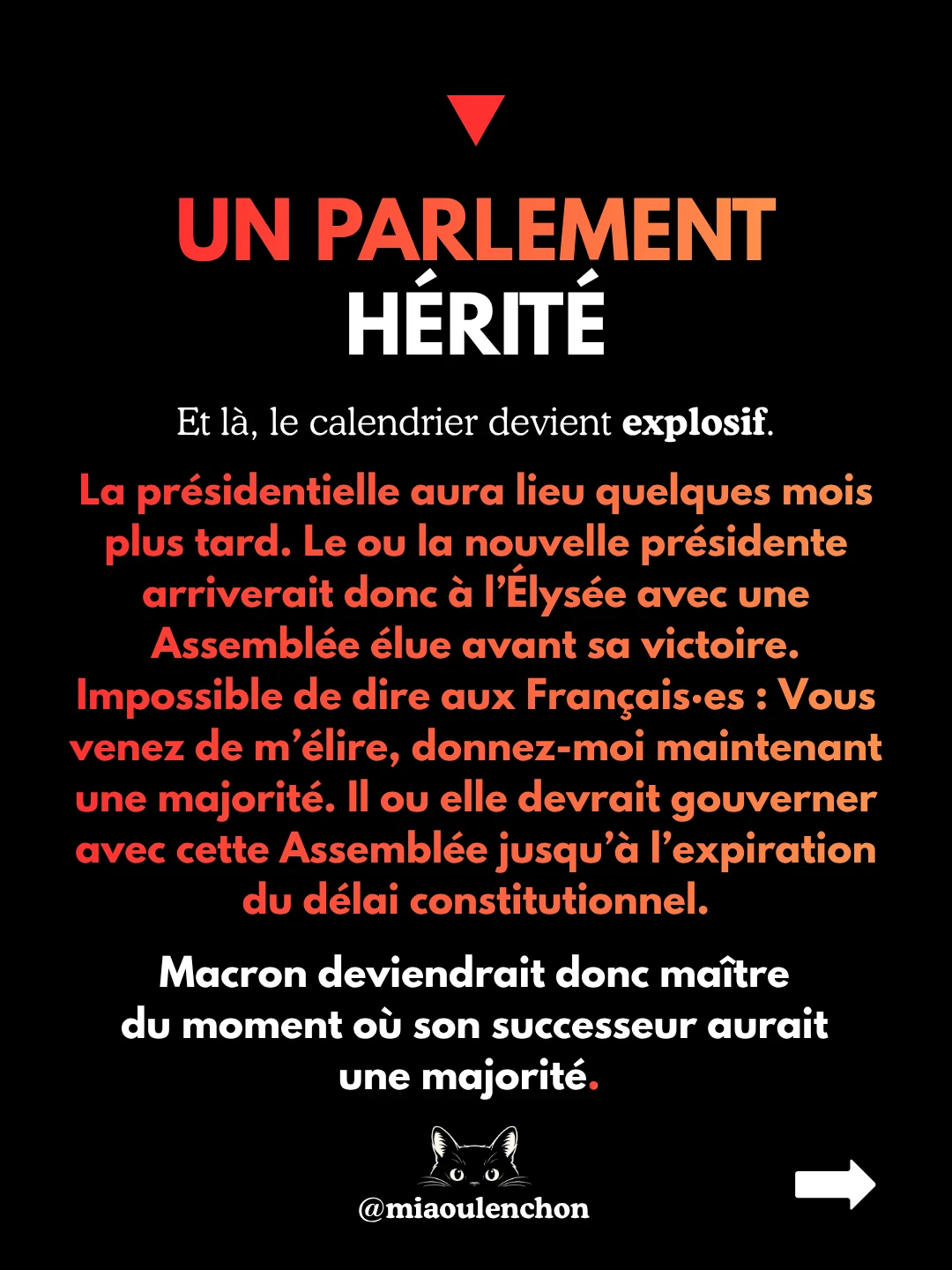 Dissolution : le piège de Macron — diapositive 7