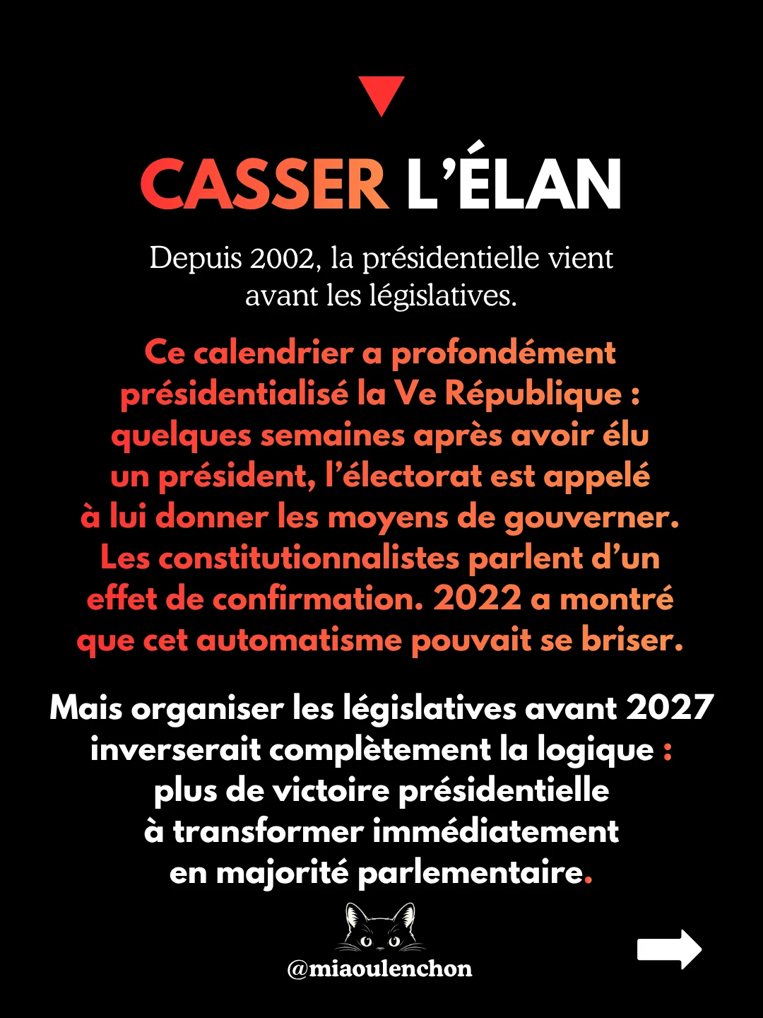 Dissolution : le piège de Macron — diapositive 8