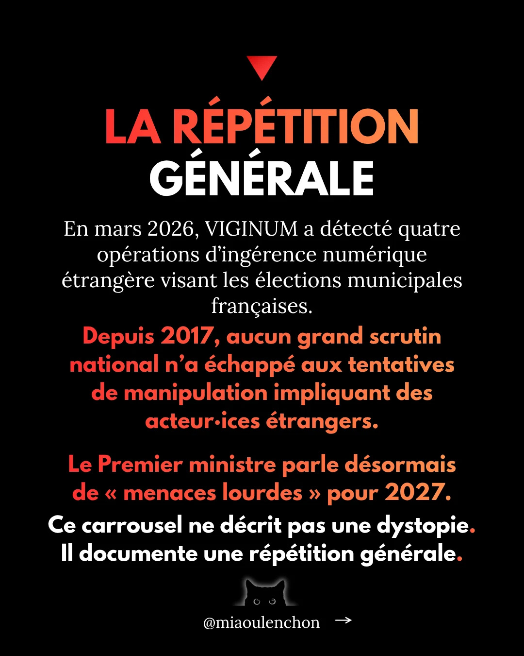 2027 : le chaos informationnel — diapositive 3