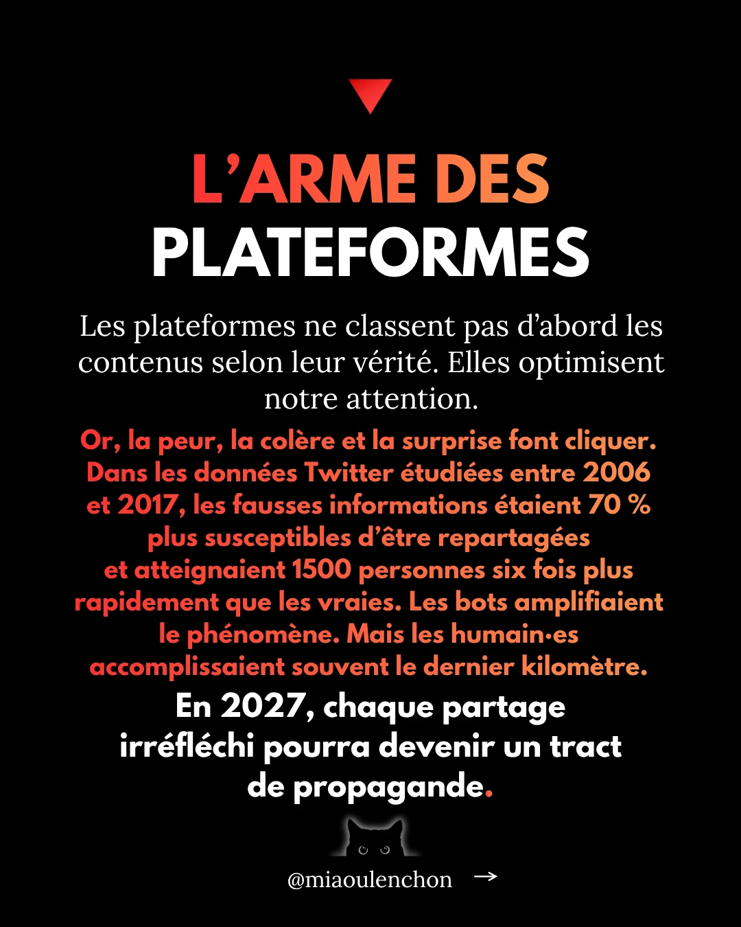 2027 : le chaos informationnel — diapositive 14