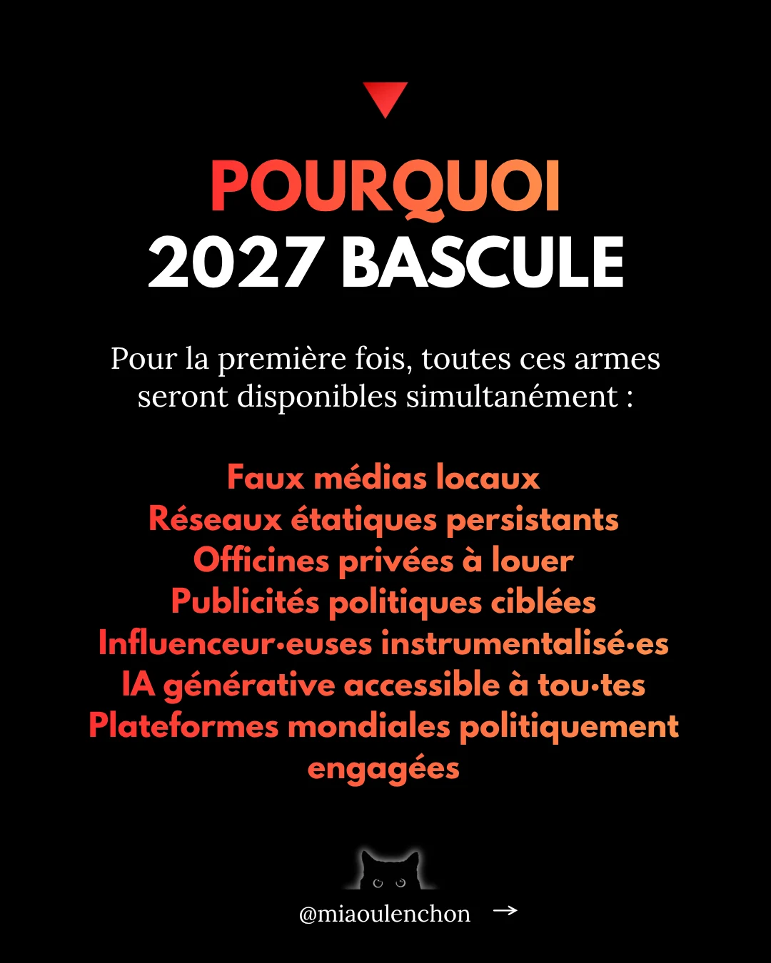 2027 : le chaos informationnel — diapositive 16