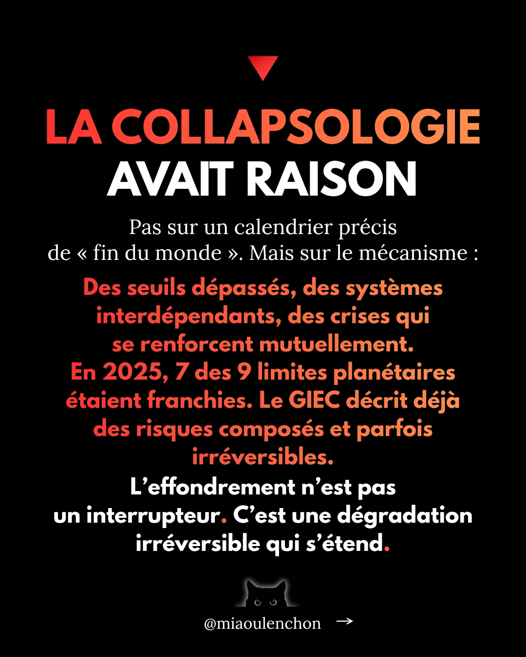 Écologie : la grande mascarade — diapositive 4