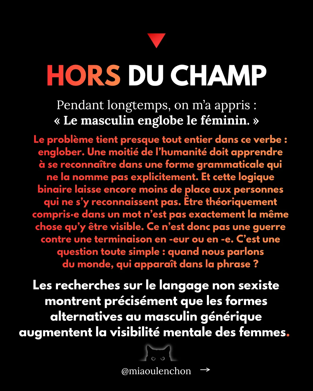 L’écriture inclusive — diapositive 4