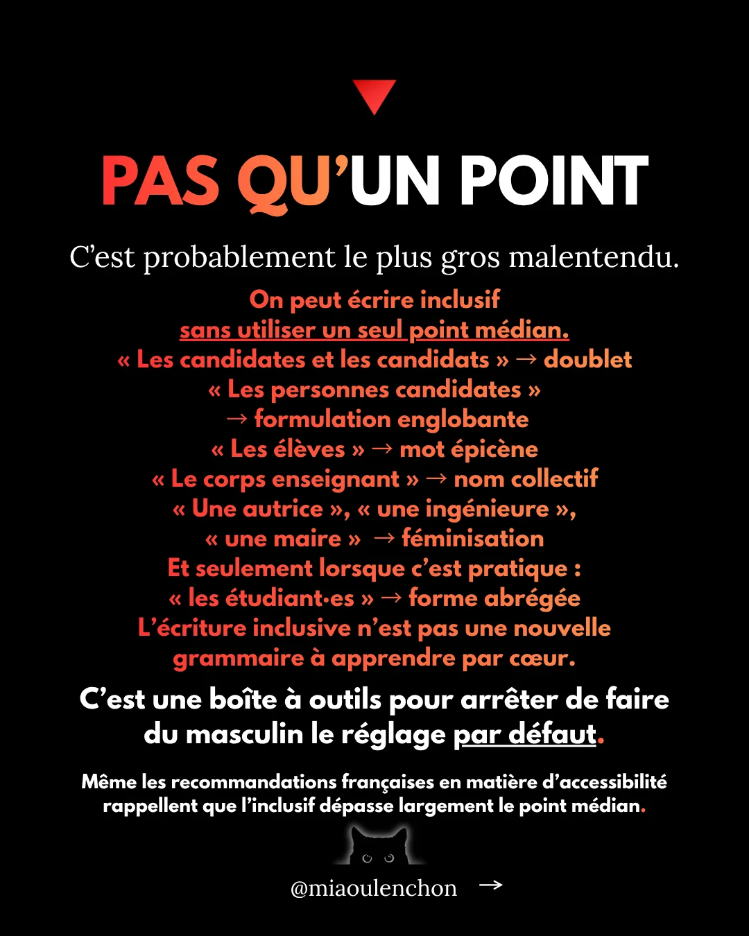 L’écriture inclusive — diapositive 5