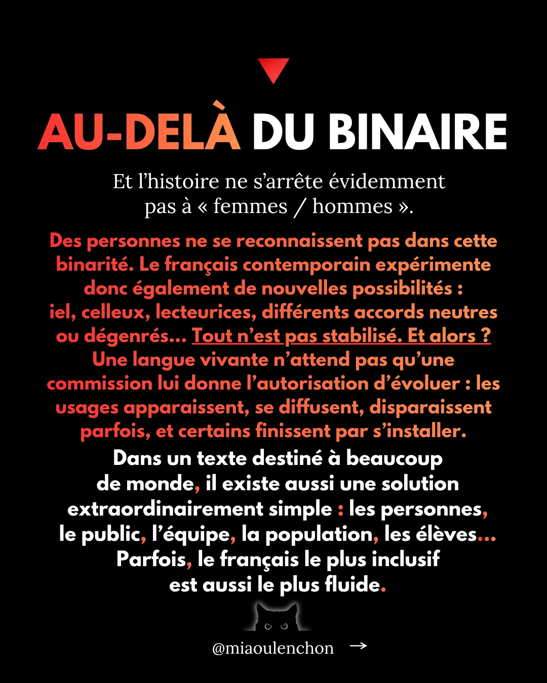 L’écriture inclusive — diapositive 9