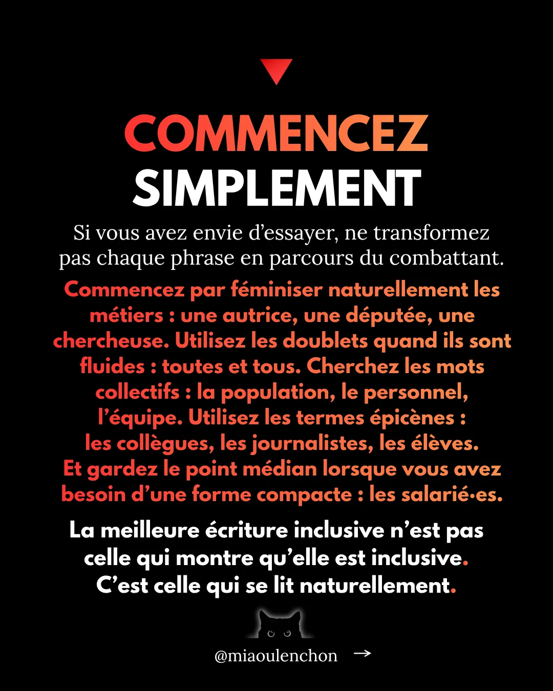 L’écriture inclusive — diapositive 10