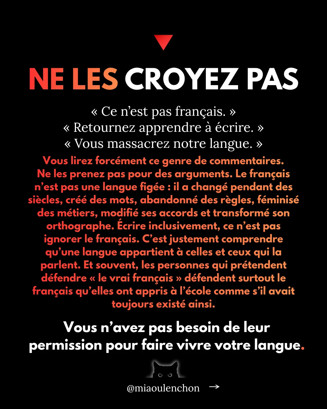L’écriture inclusive — diapositive 16