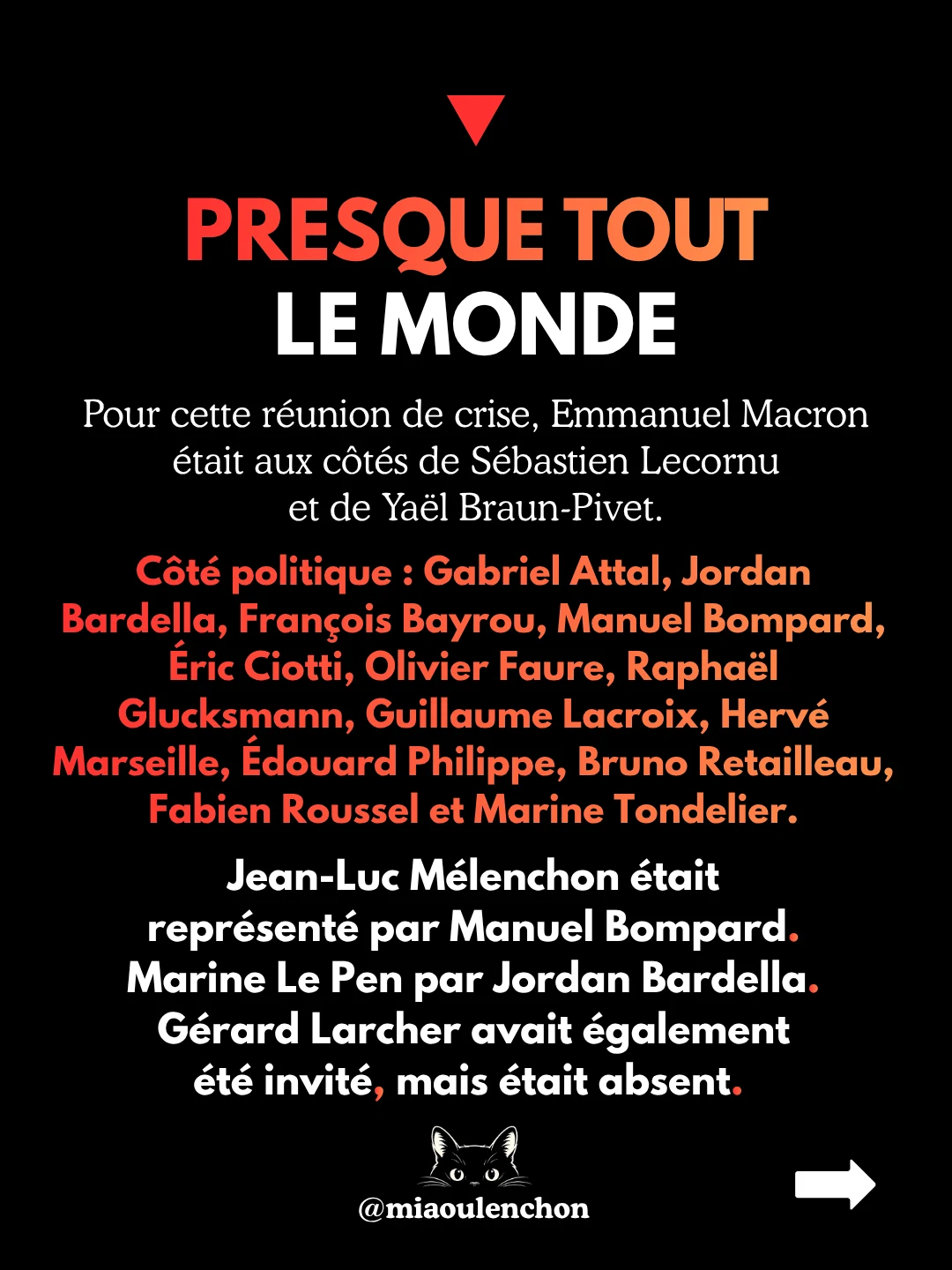 Réunion de crise : ce qui s’est joué à l’Élysée — diapositive 6