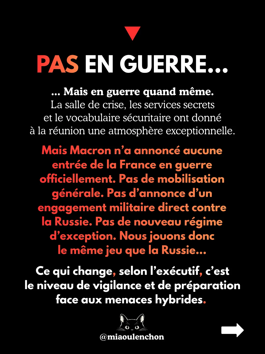 Réunion de crise : ce qui s’est joué à l’Élysée — diapositive 12