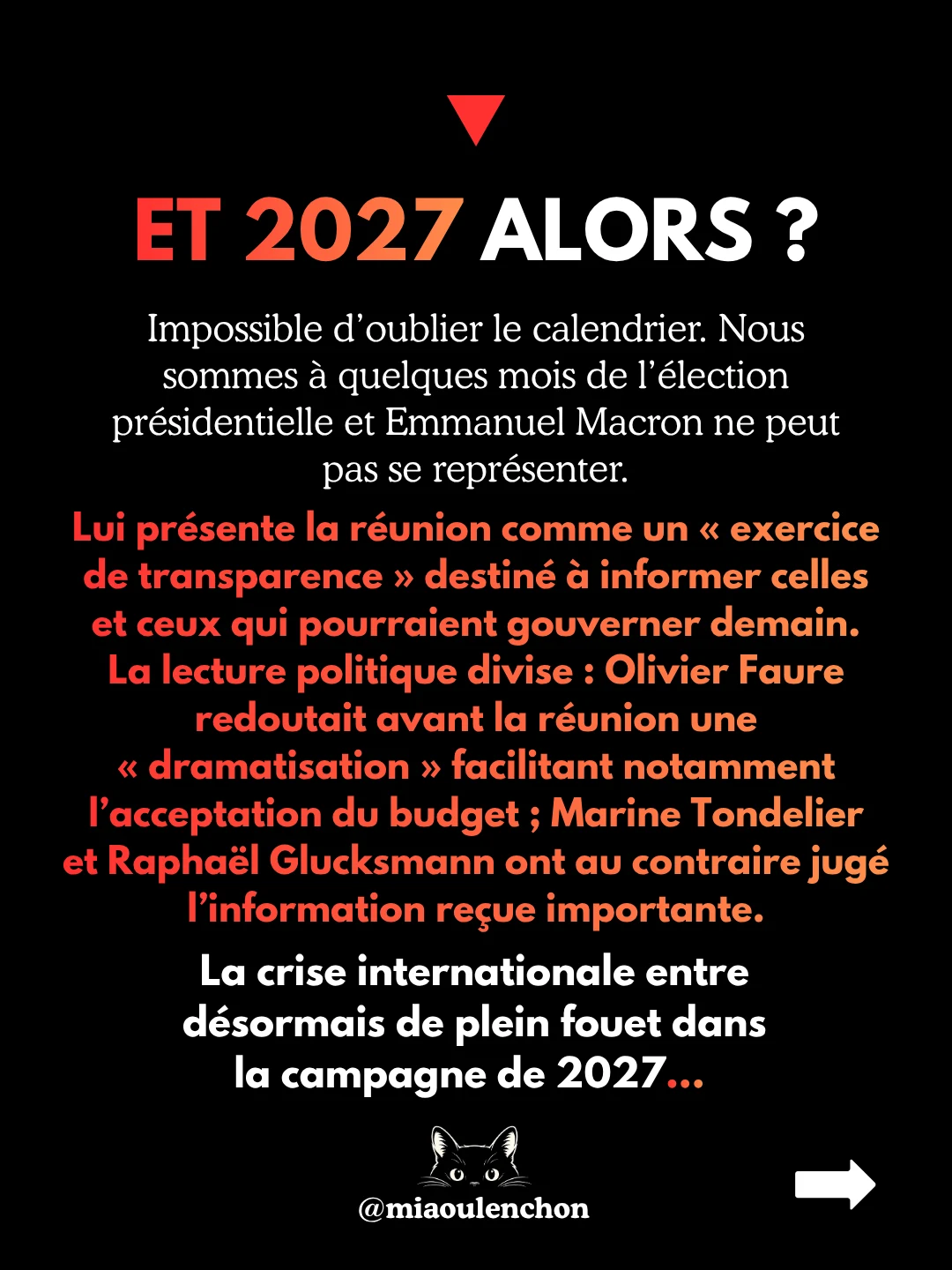 Réunion de crise : ce qui s’est joué à l’Élysée — diapositive 14