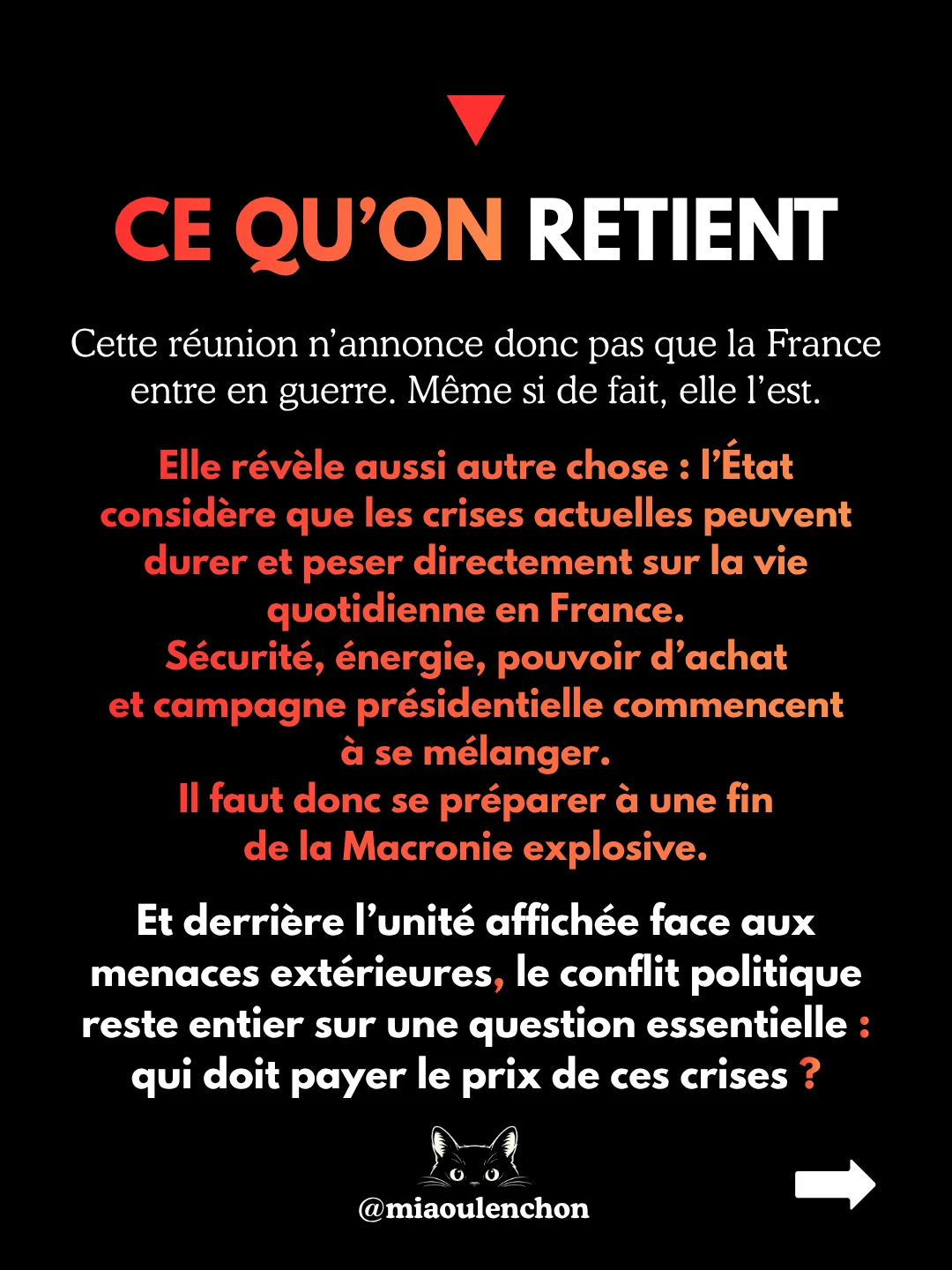Réunion de crise : ce qui s’est joué à l’Élysée — diapositive 17