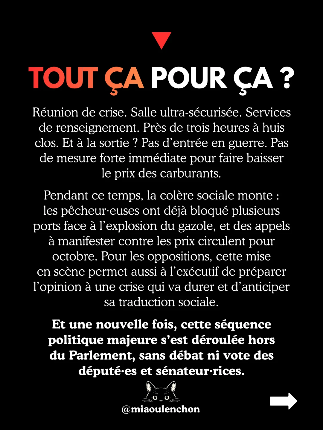 Réunion de crise : ce qui s’est joué à l’Élysée — diapositive 18