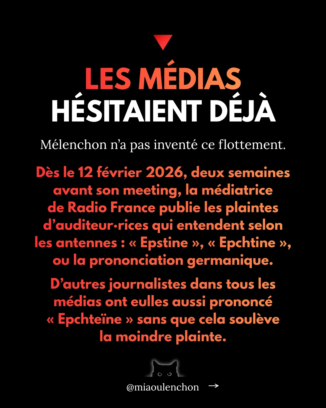 Epstein / Epstine : le jeu de mot qu’on ne pardonne pas à Jean-Luc Mélenchon — diapositive 6