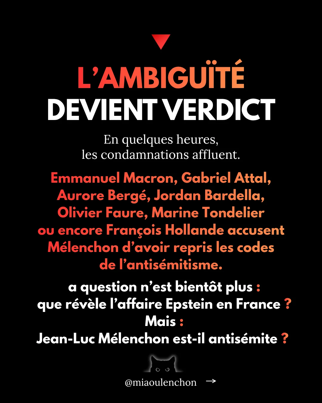 Epstein / Epstine : le jeu de mot qu’on ne pardonne pas à Jean-Luc Mélenchon — diapositive 11