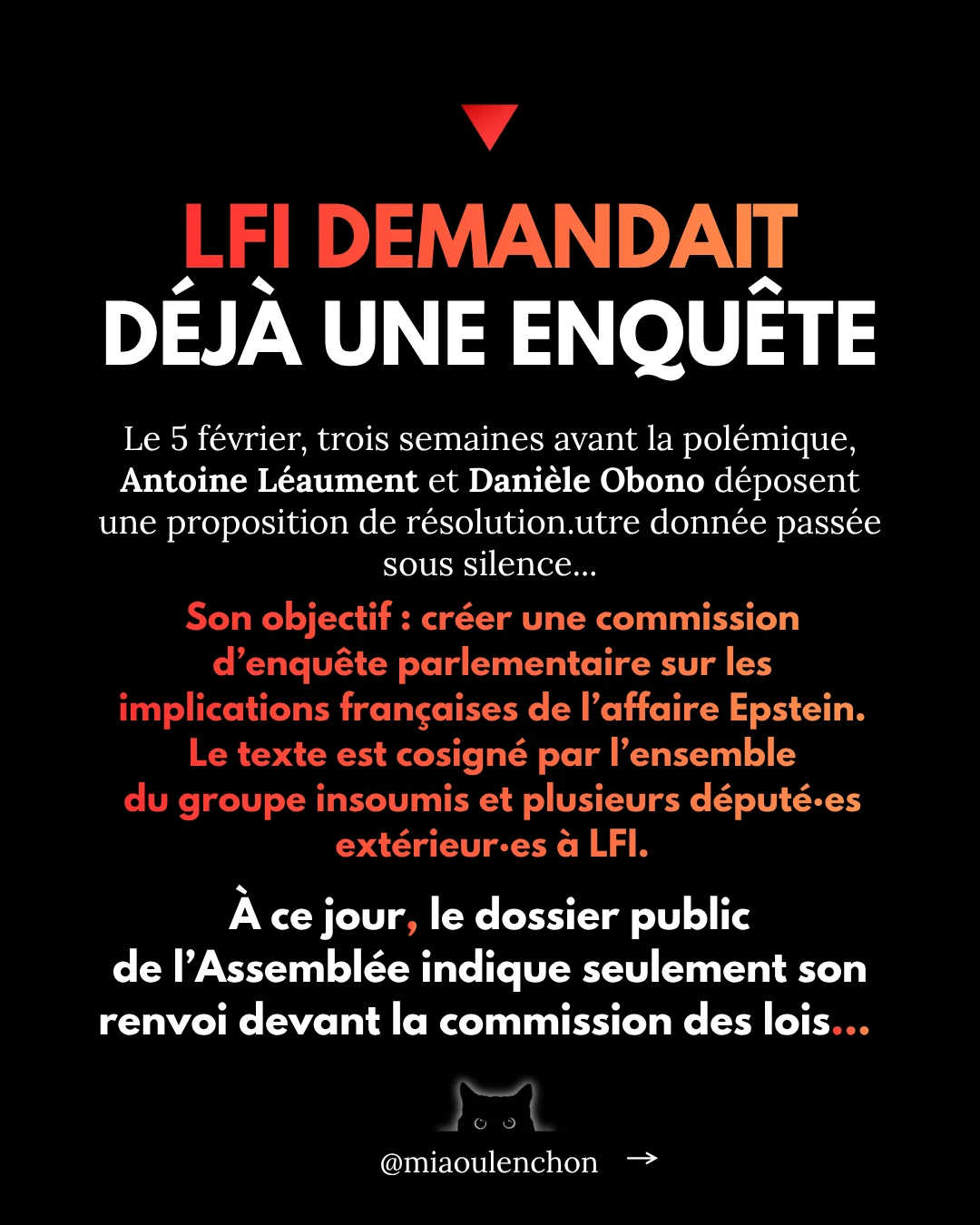Epstein / Epstine : le jeu de mot qu’on ne pardonne pas à Jean-Luc Mélenchon — diapositive 14