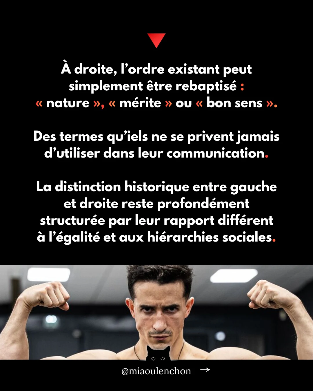 Diapositive 3 sur 17 : À droite, l'ordre existant peut simplement être rebaptisé : « nature », « mérite » ou « bon…