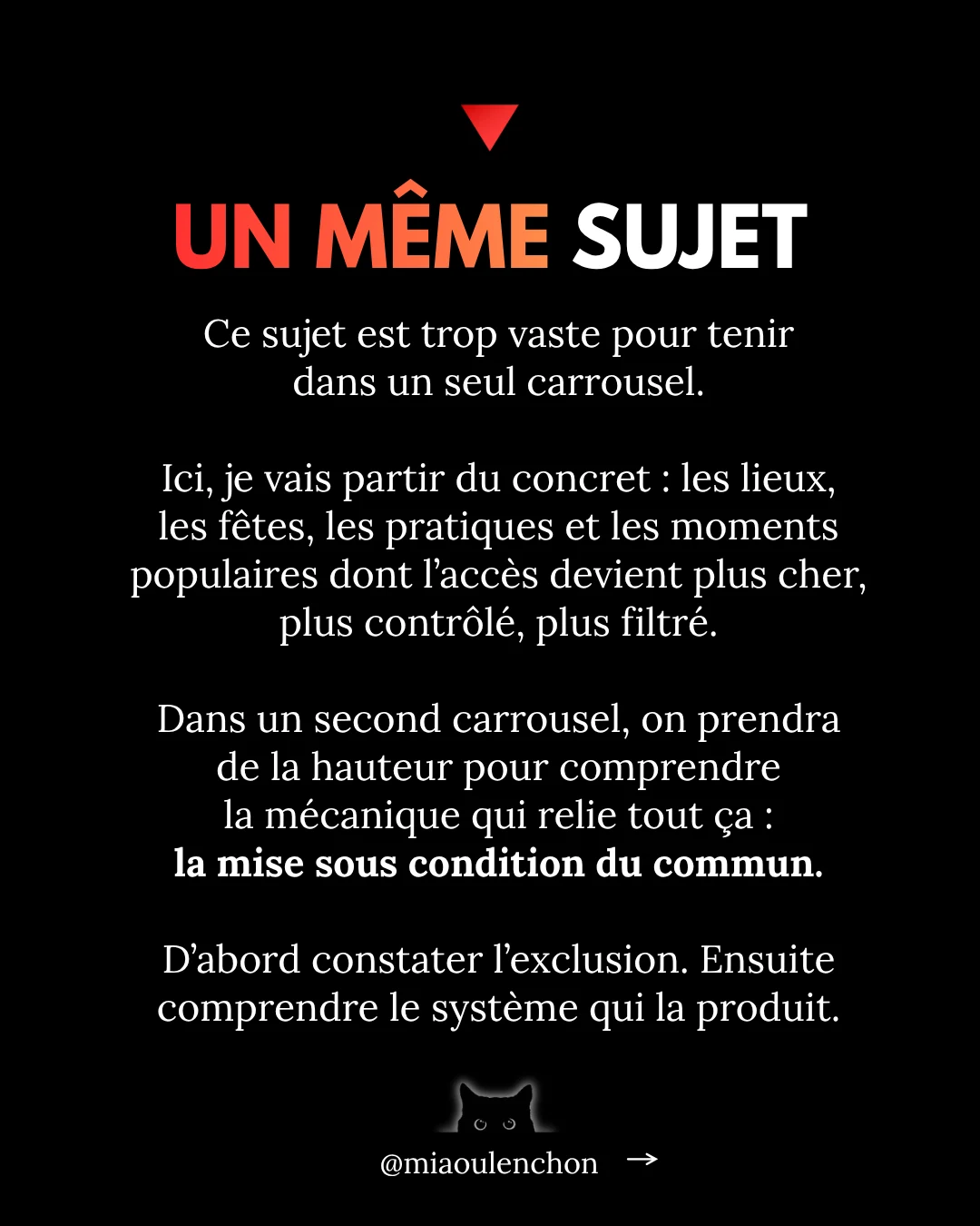De l’exclusion populaire — diapositive 2