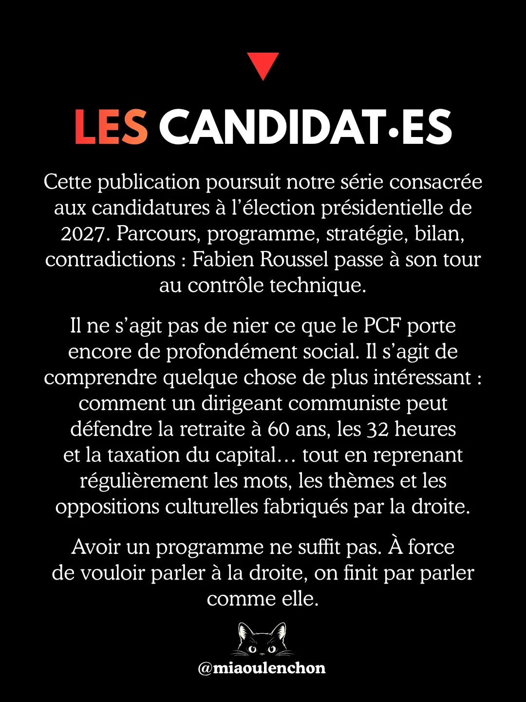 Fabien Roussel : l’idiot utile du système — Partie 1/2 — diapositive 2