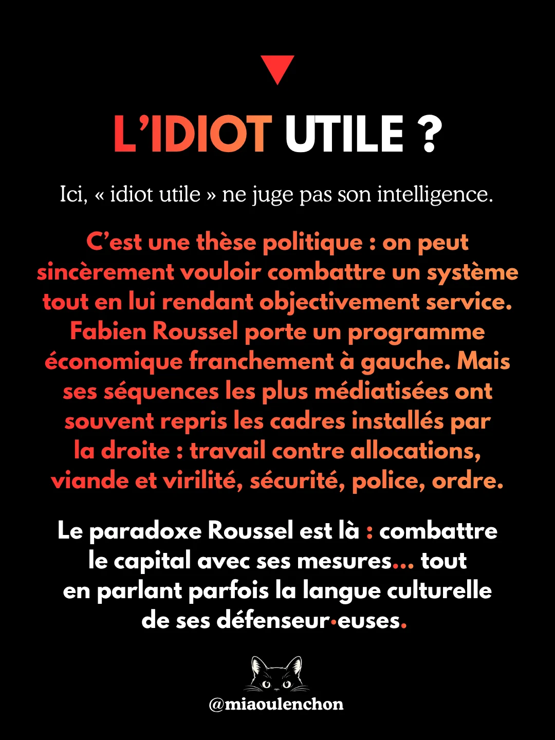 Fabien Roussel : l’idiot utile du système — Partie 1/2 — diapositive 3