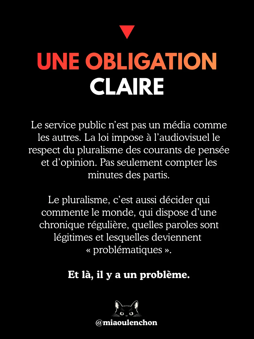 Le faux pluralisme du service public — diapositive 2