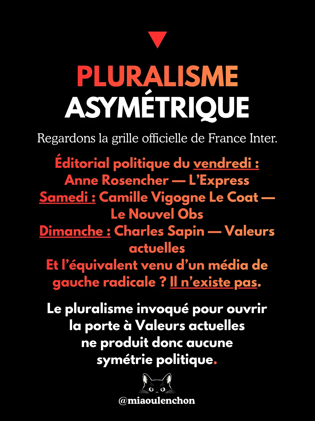 Le faux pluralisme du service public — diapositive 9