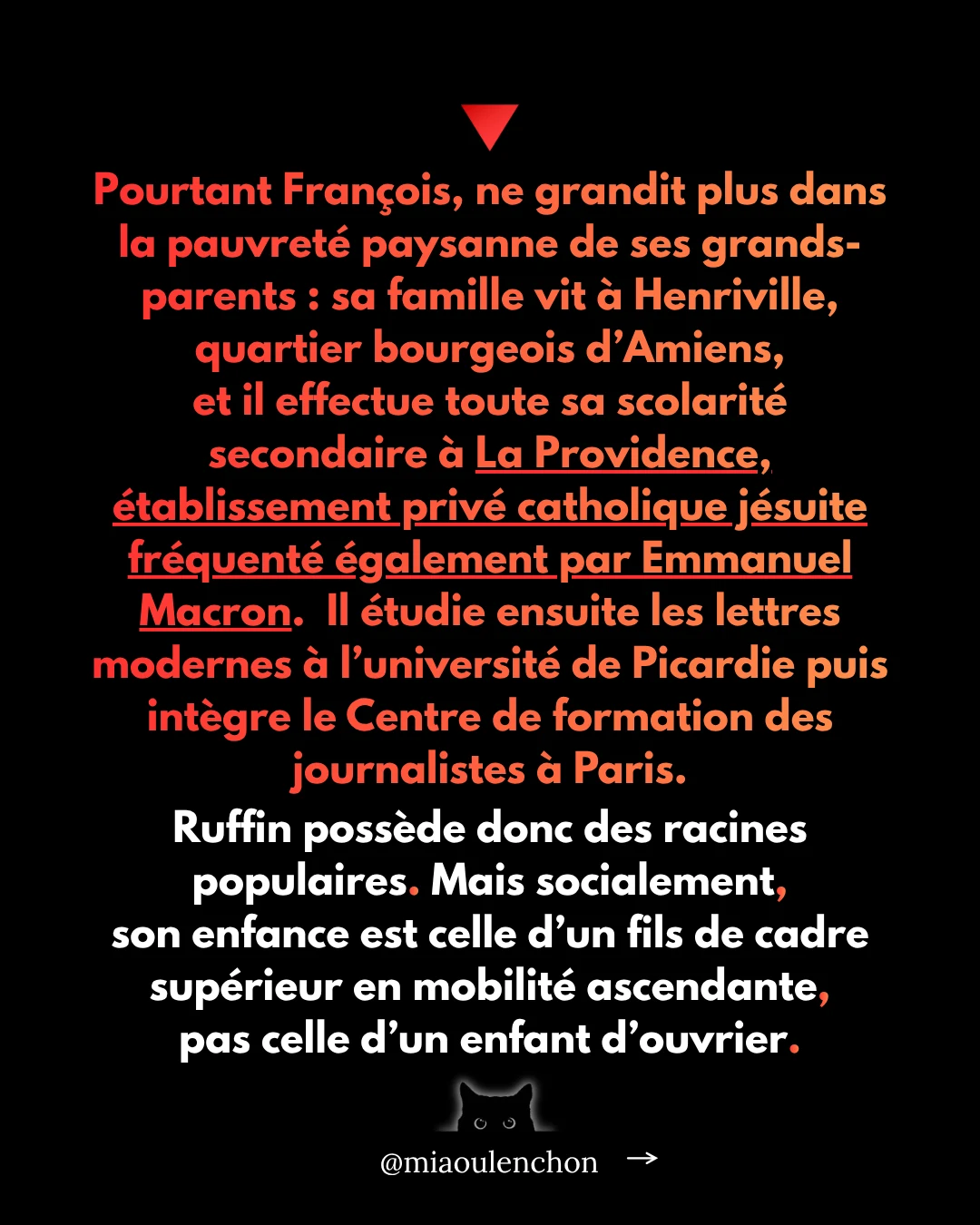 François Ruffin : le génie du contresens — Partie 1/2 — diapositive 4