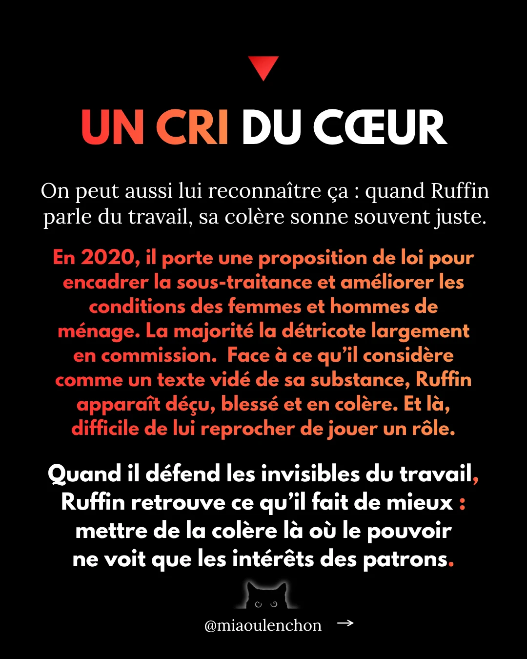François Ruffin : renifler n’est pas gagner — Partie 2/2 — diapositive 8