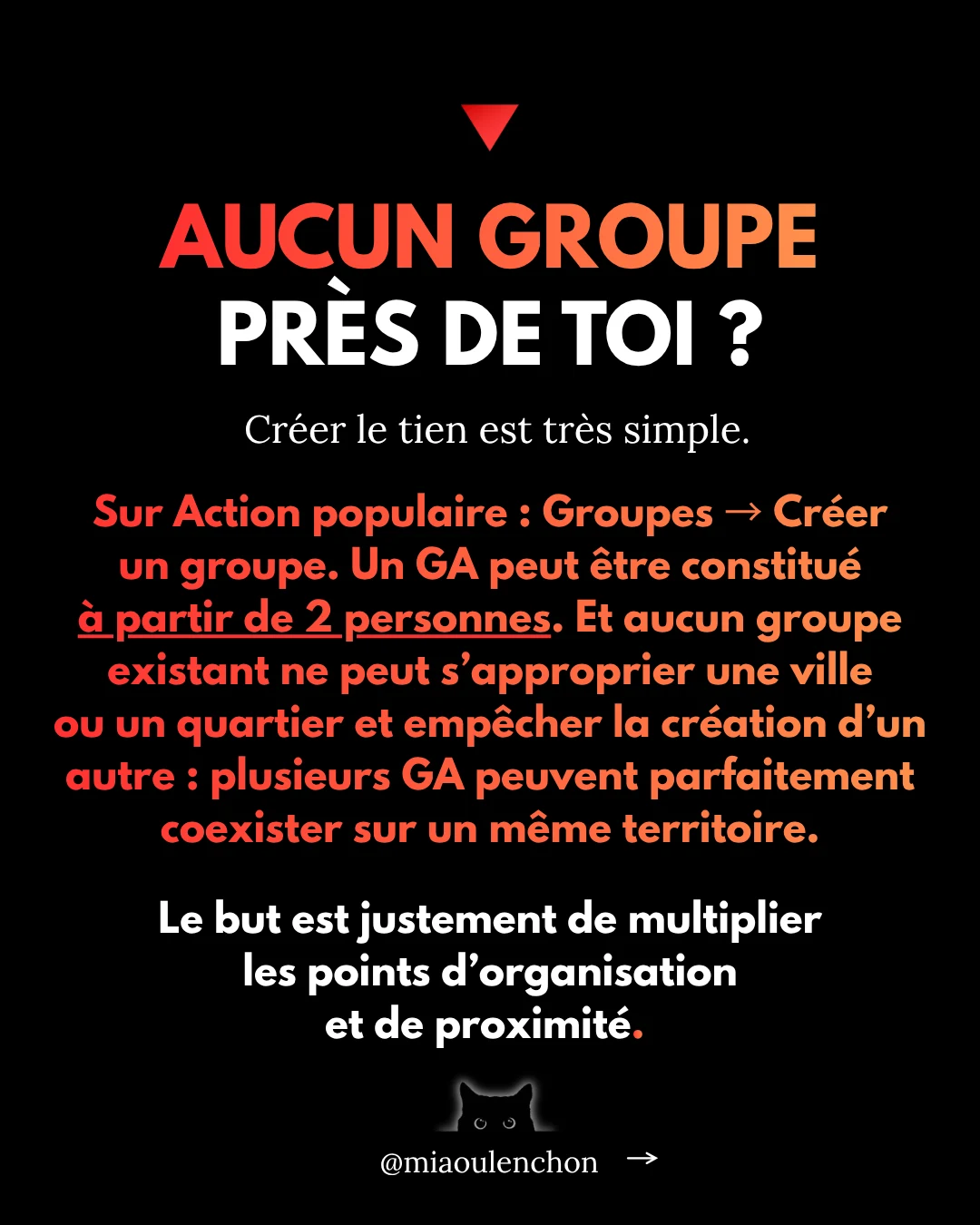 Rentrée en campagne : créer ou rejoindre un groupe d’action — diapositive 8