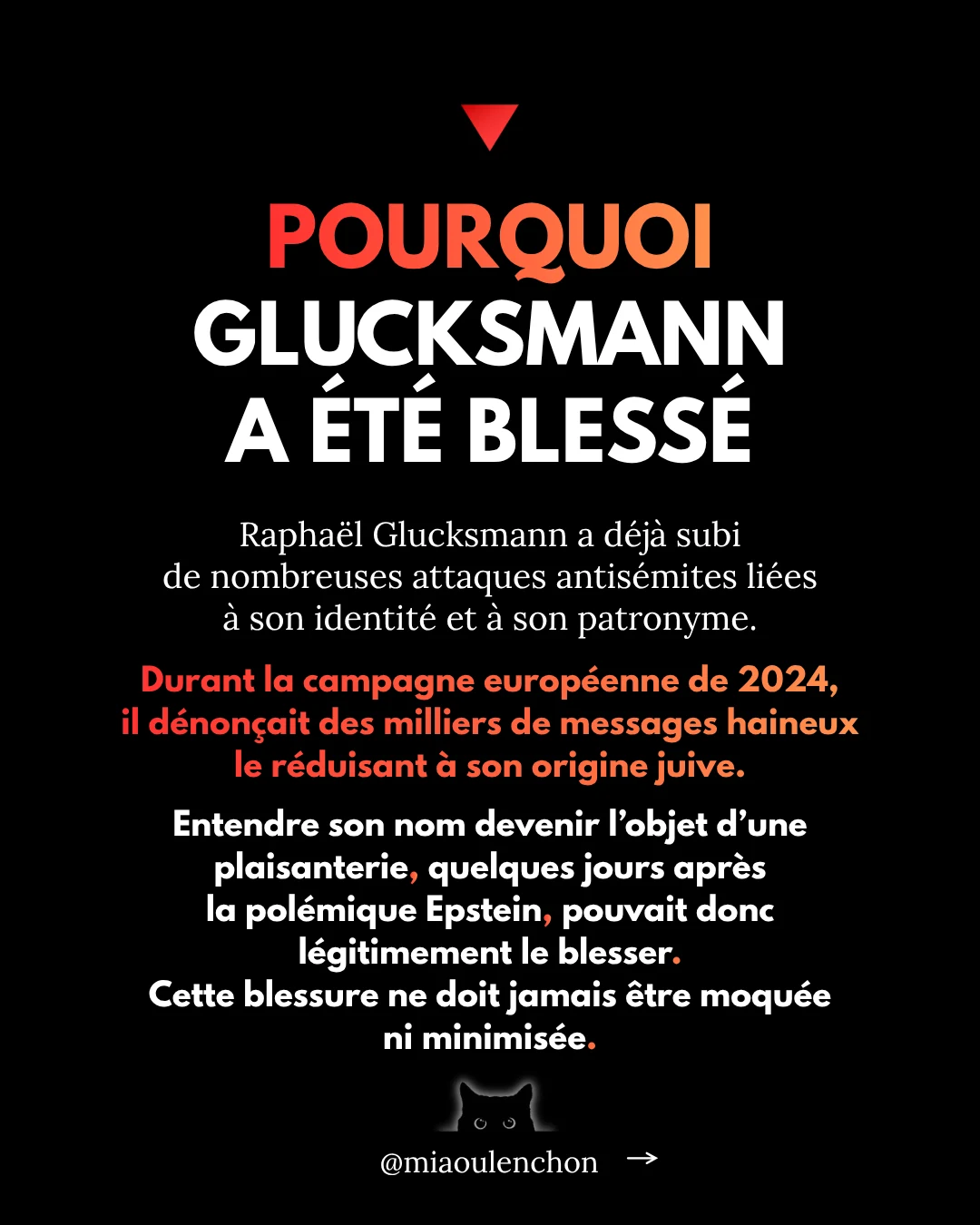 Gluckman / Glucksmann : l’erreur de quelques secondes devenue une preuve d’antisémitisme — diapositive 7