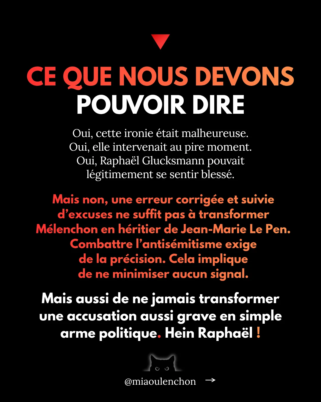 Gluckman / Glucksmann : l’erreur de quelques secondes devenue une preuve d’antisémitisme — diapositive 14