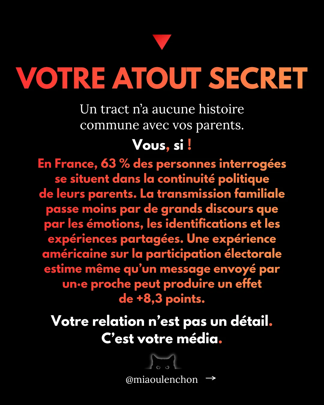 Le guide ultime pour que vos proches votent LFI en 2027 — diapositive 4