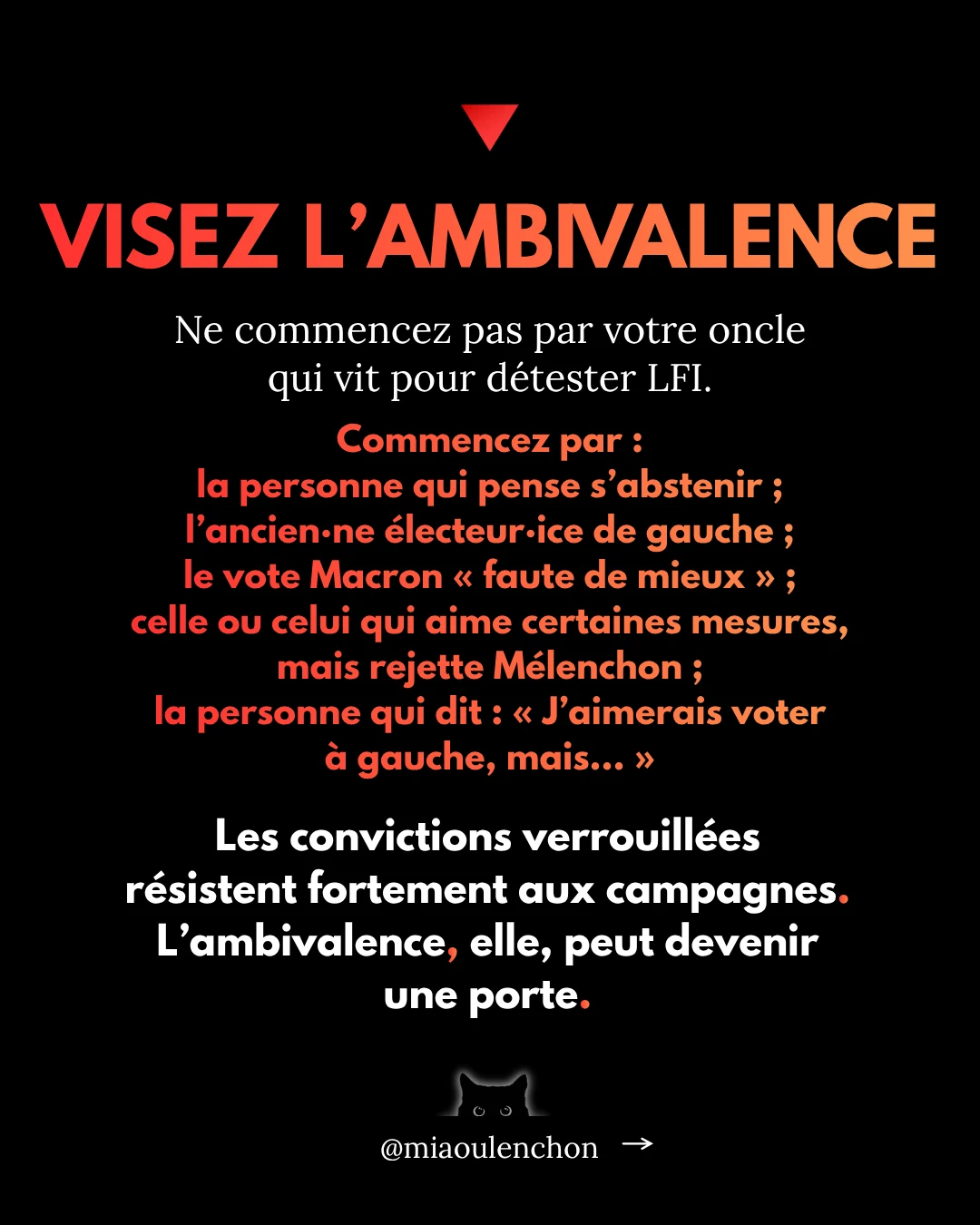 Le guide ultime pour que vos proches votent LFI en 2027 — diapositive 6