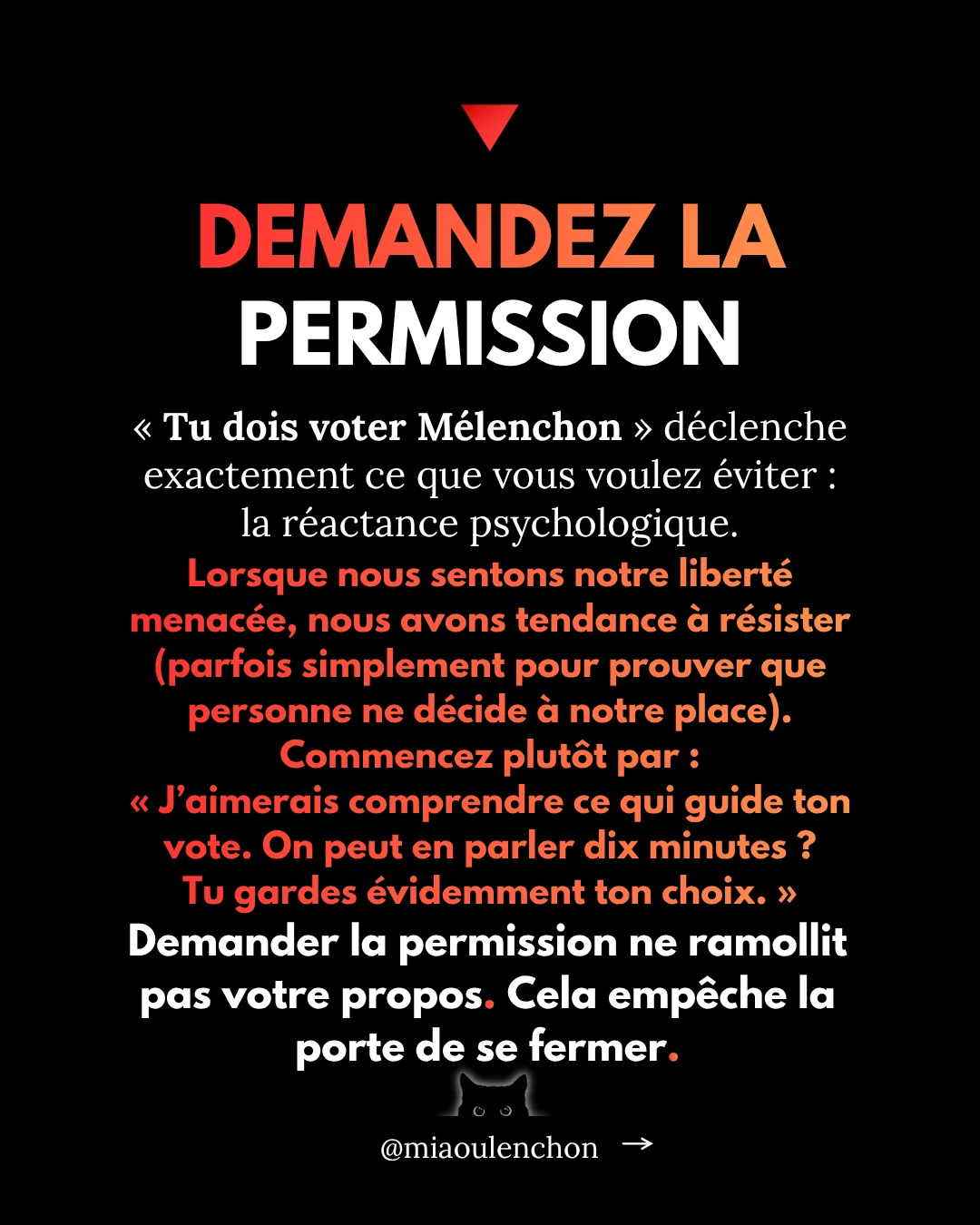 Le guide ultime pour que vos proches votent LFI en 2027 — diapositive 7