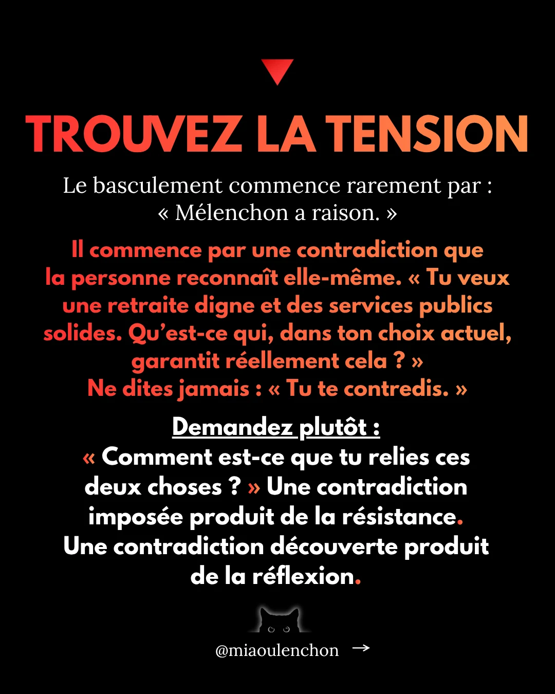 Le guide ultime pour que vos proches votent LFI en 2027 — diapositive 9