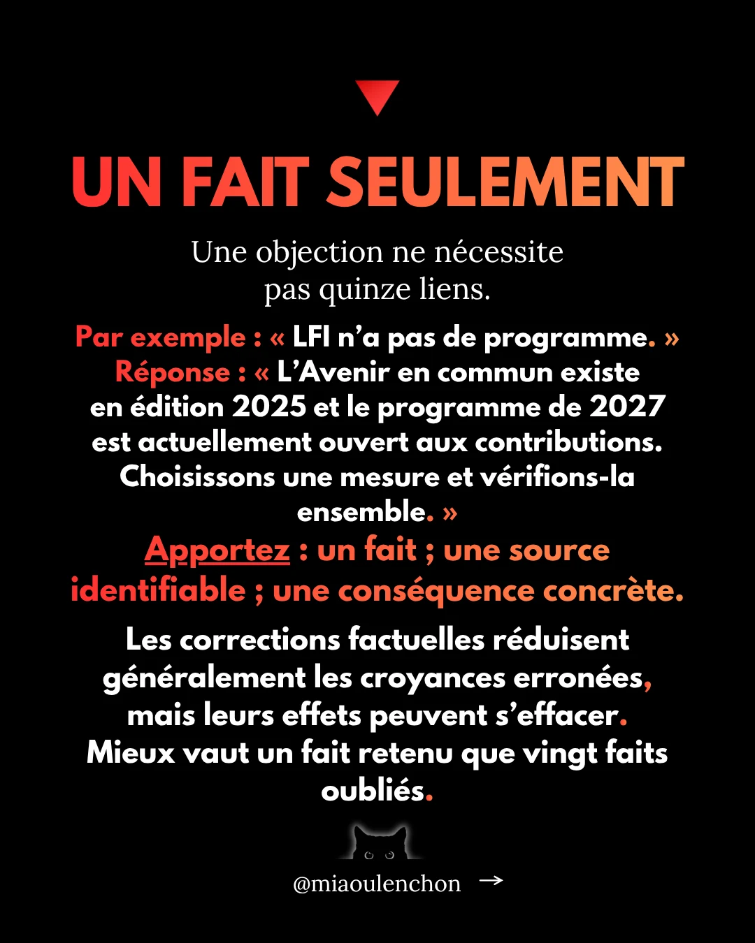 Le guide ultime pour que vos proches votent LFI en 2027 — diapositive 12