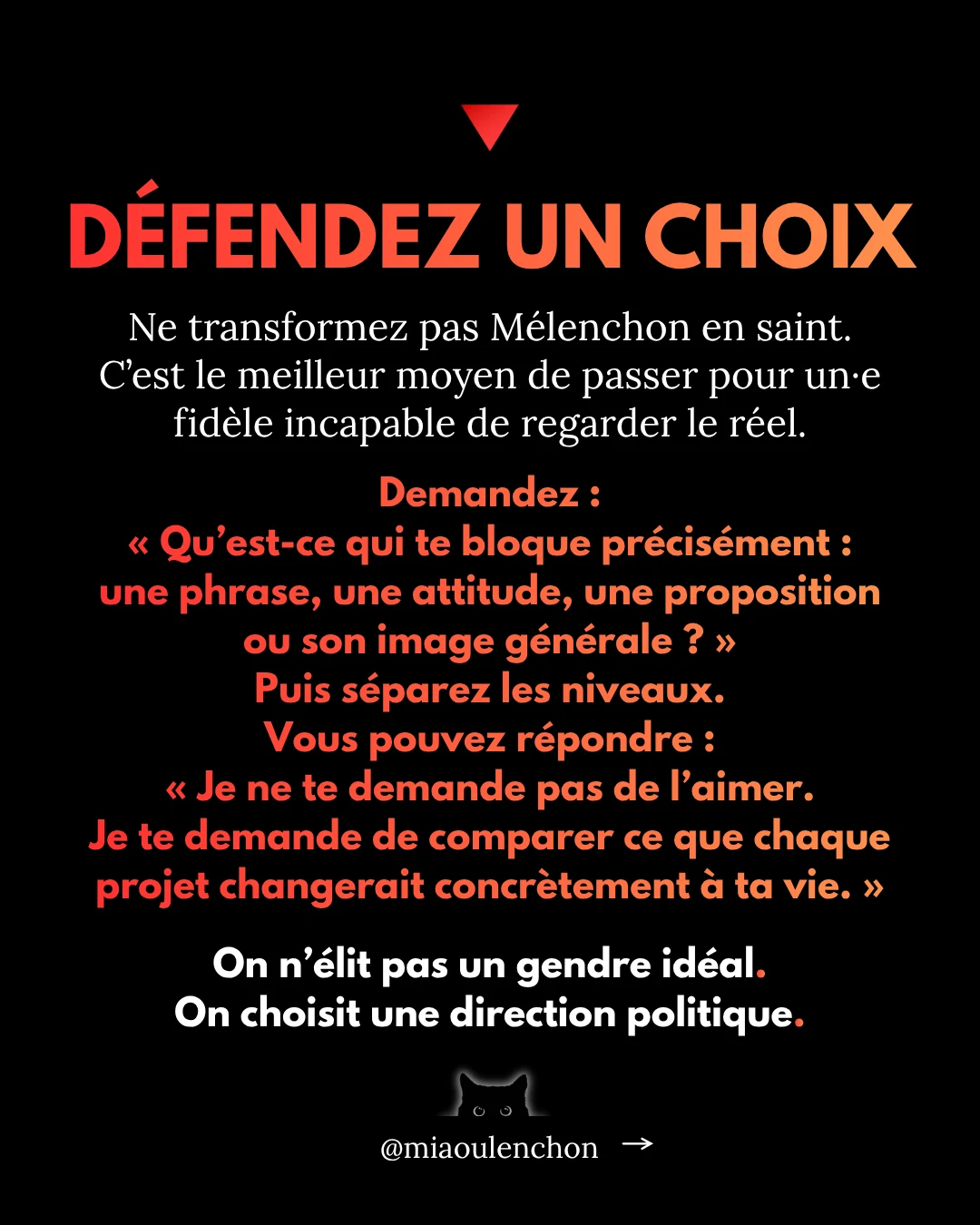 Le guide ultime pour que vos proches votent LFI en 2027 — diapositive 13