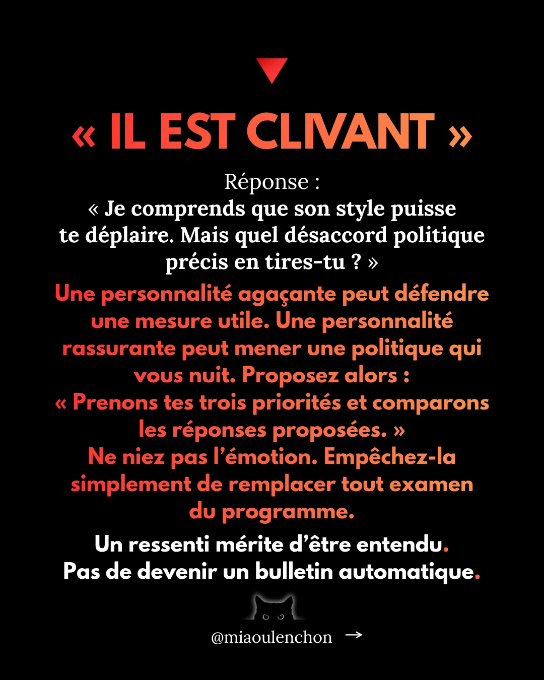 Le guide ultime pour que vos proches votent LFI en 2027 — diapositive 14