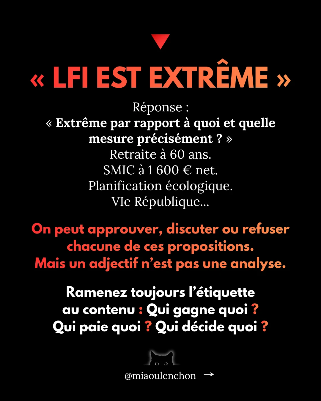 Le guide ultime pour que vos proches votent LFI en 2027 — diapositive 15