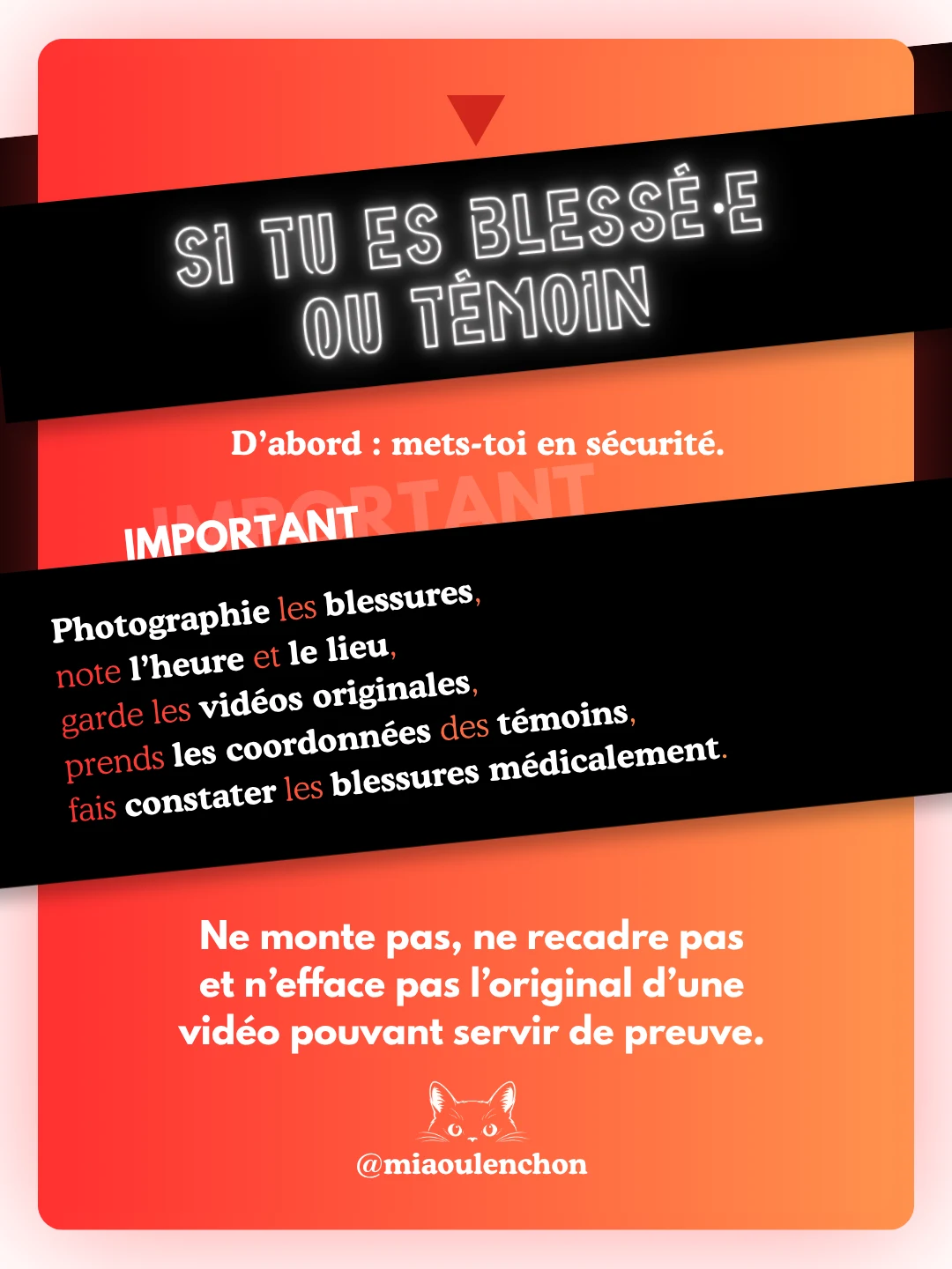 Guide du/de la lycéen·ne manifestant·e — diapositive 15