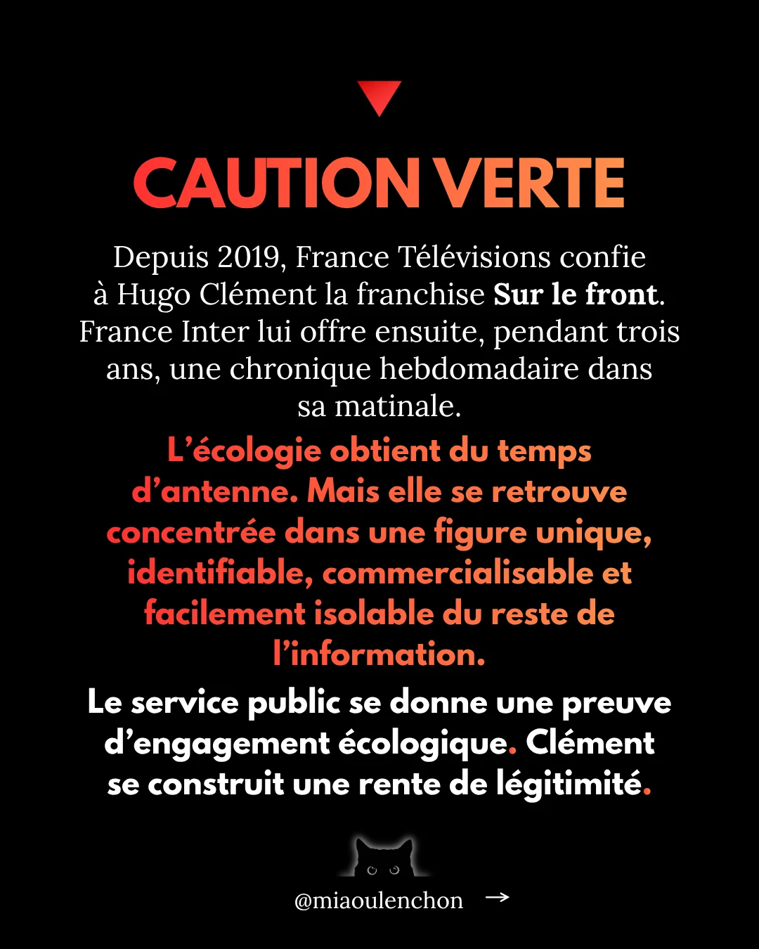 Hugo Clément : l’écologie-boutique — diapositive 8