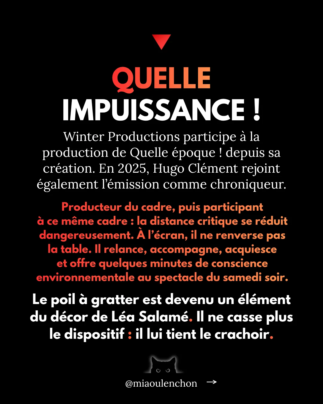 Hugo Clément : l’écologie-boutique — diapositive 15