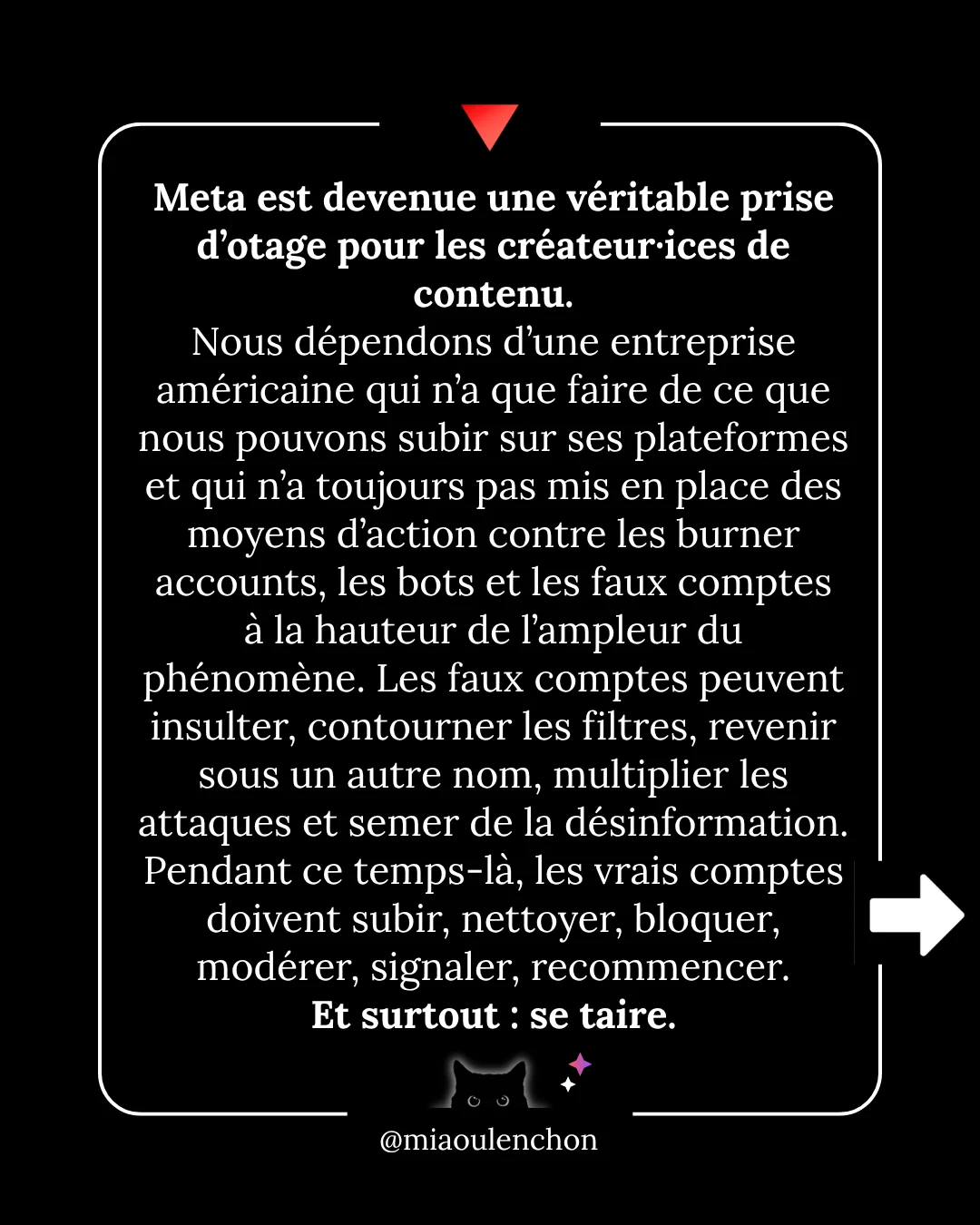 Instagram a strike mon compte — diapositive 5
