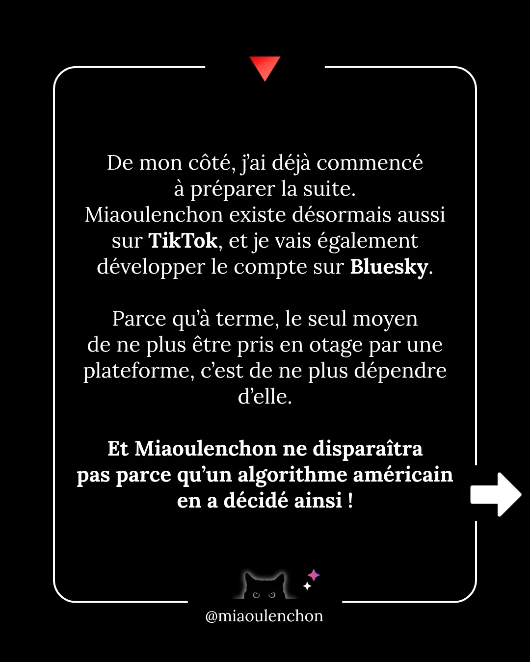 Instagram a strike mon compte — diapositive 8