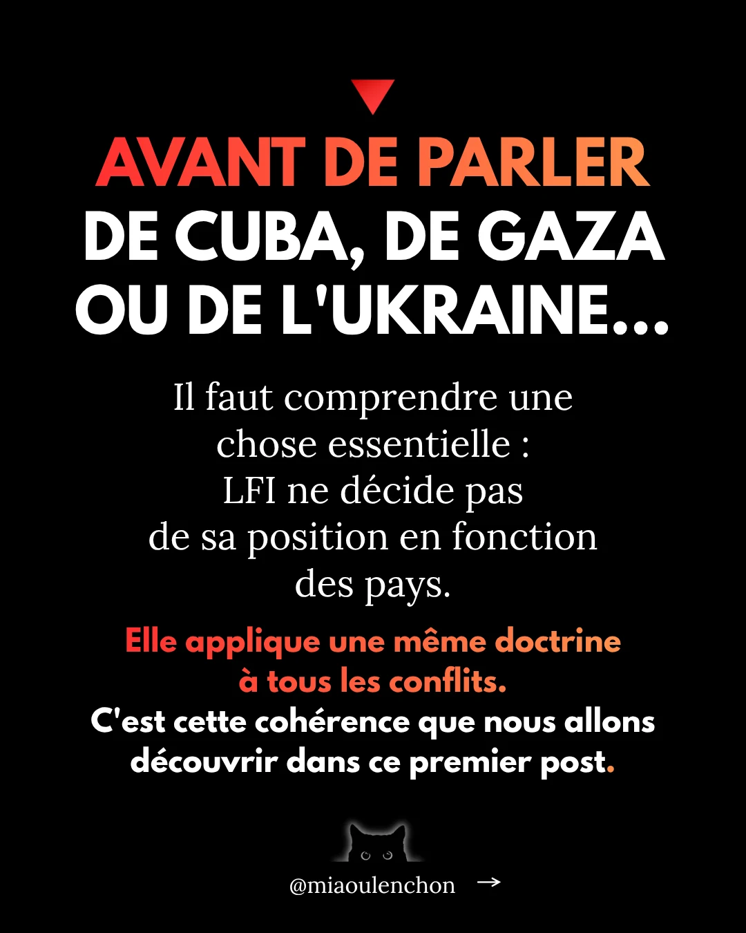La politique internationale de LFI enfin expliquée — Partie 1/3 — diapositive 2