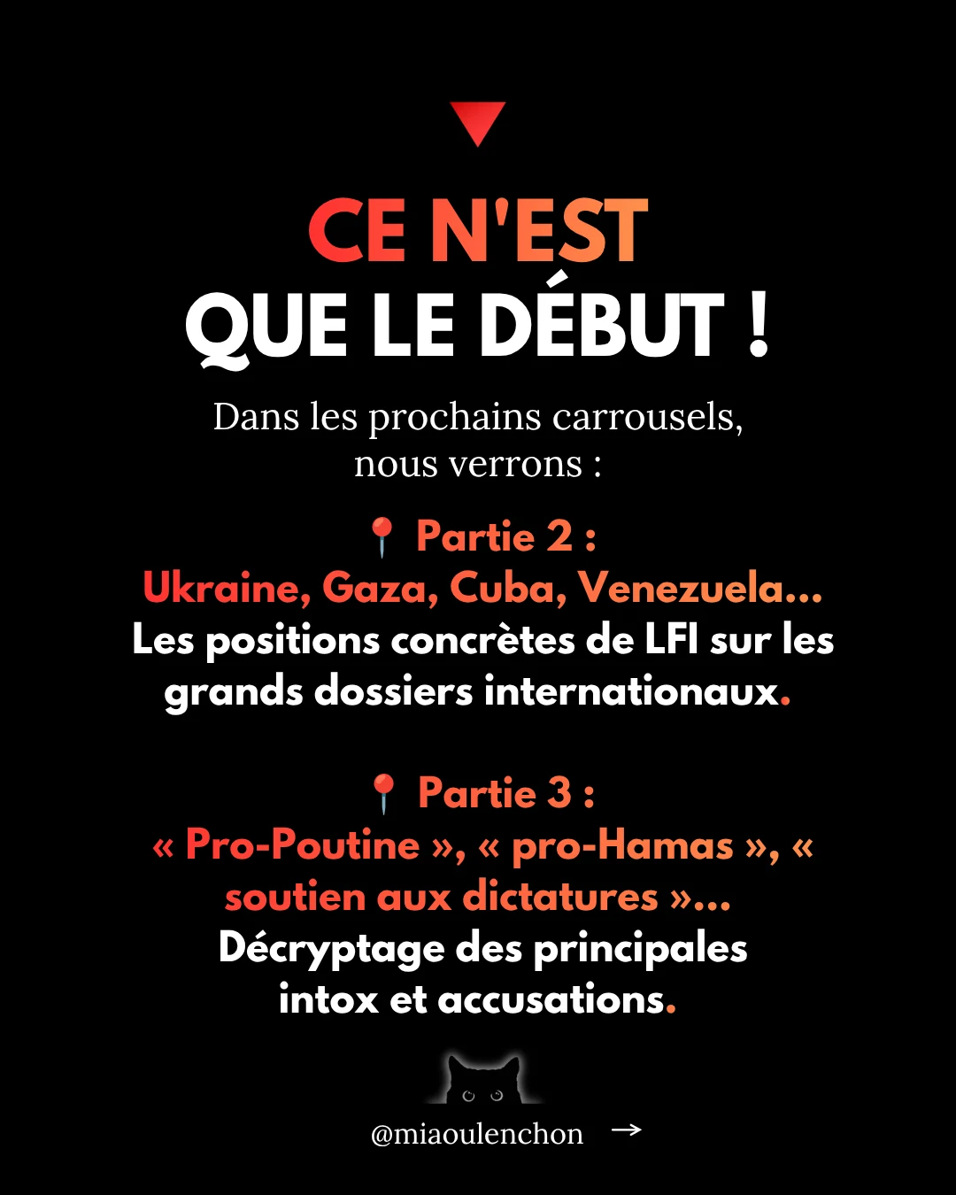 La politique internationale de LFI enfin expliquée — Partie 1/3 — diapositive 13