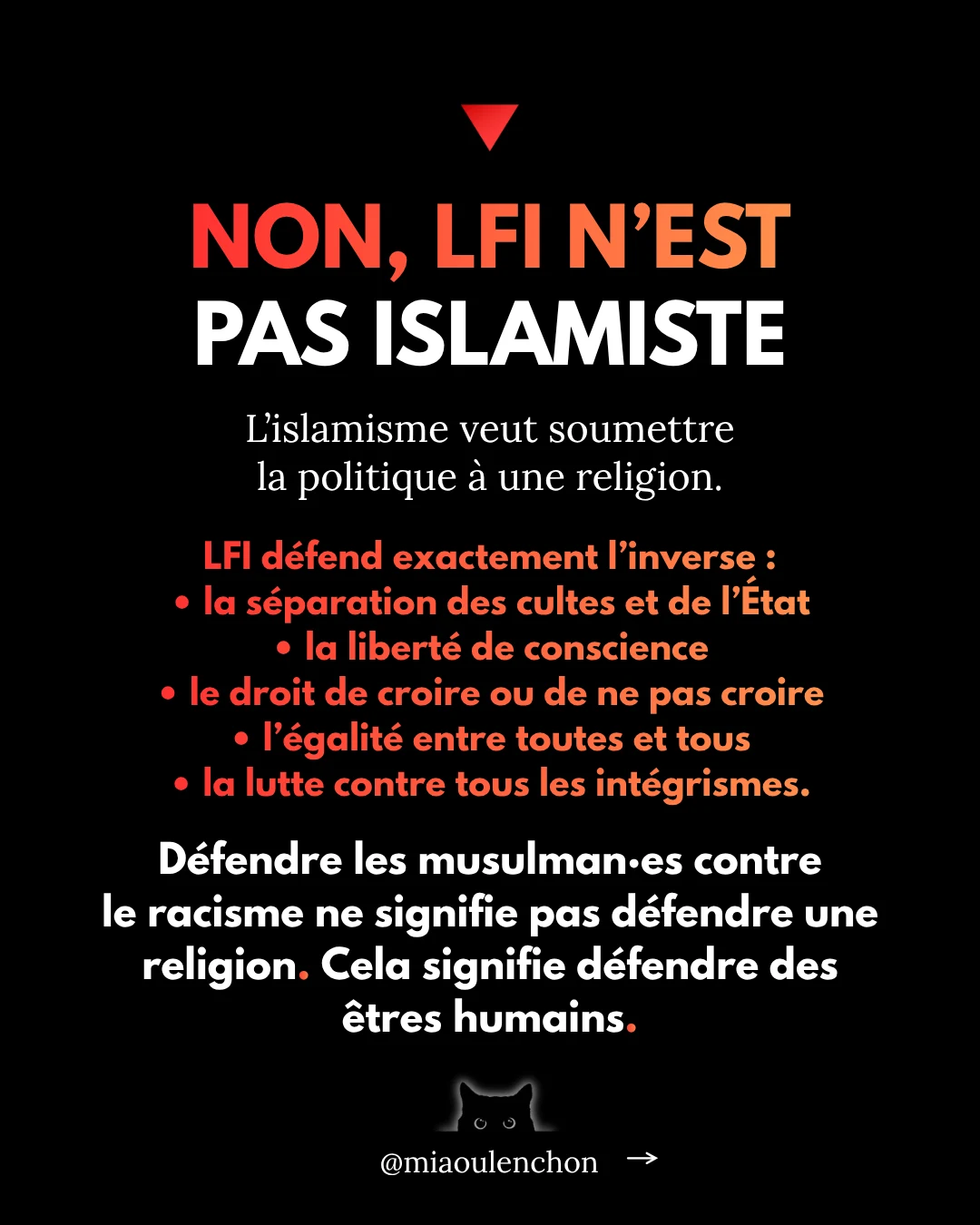 « Avec LFI, la France deviendra musulmane » : vraiment ? — diapositive 2