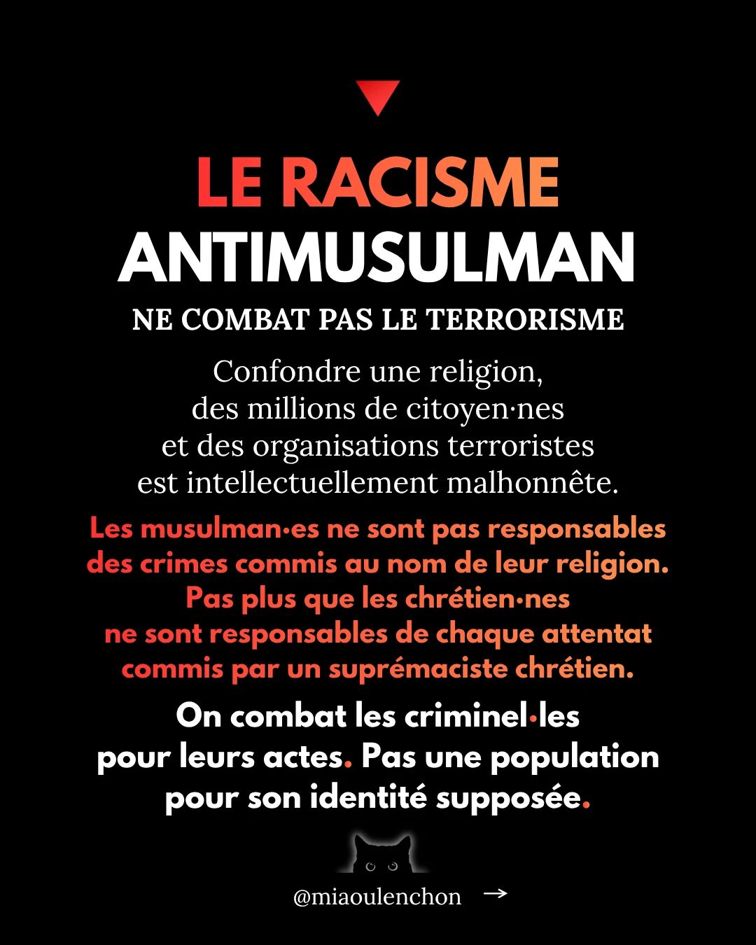 « Avec LFI, la France deviendra musulmane » : vraiment ? — diapositive 13
