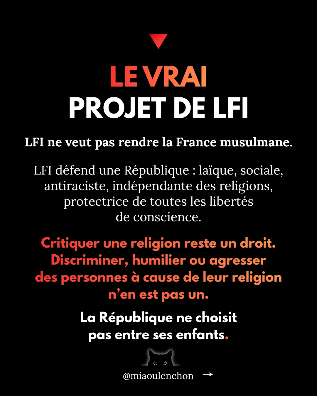 « Avec LFI, la France deviendra musulmane » : vraiment ? — diapositive 14